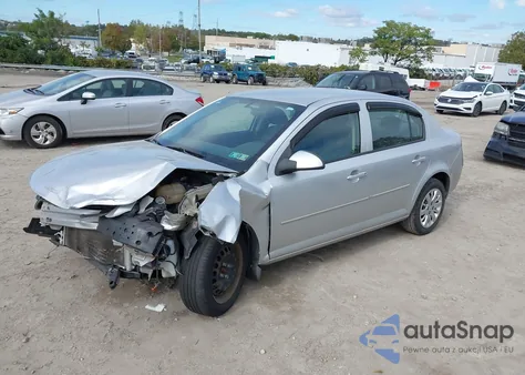 2010 Chevrolet Cobalt Lt from USA, damaged, VIN 1G1AD5F57A7217975